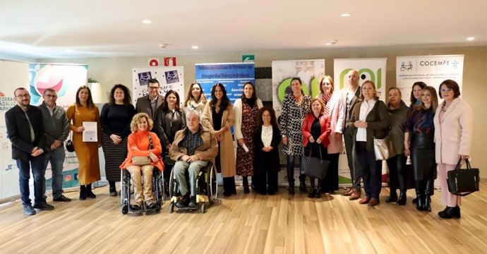 Acto organizado por la Confederación Andaluza de Entidades de Personas con Discapacidad Física y Orgánica, Andalucía Inclusiva Cocemfe, con motivo del Día Internacional de las Personas con Discapacidad