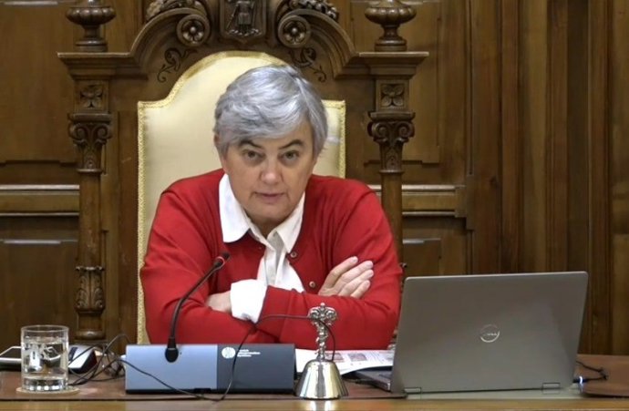 La alcaldesa de Gijón, Ana González (PSOE)