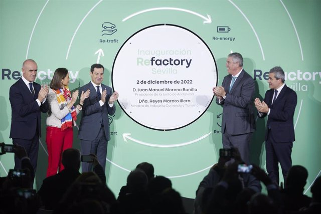 Inauguración de la planta Refactory Sevilla de Renault Group 