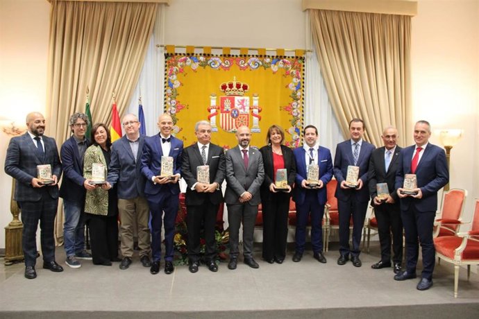 Acto en conmemoración por el 44 aniversario de la Constitución en Málaga