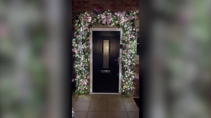 La preciosa decoración navideña de esta mujer ha sorprendido a las redes