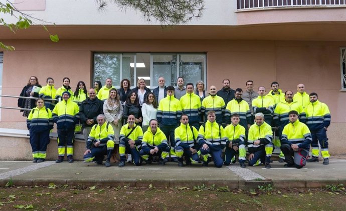 Acto de bienvenida a los nuevos trabajadores de Marratxí a través del programa SOIB Reactiva.