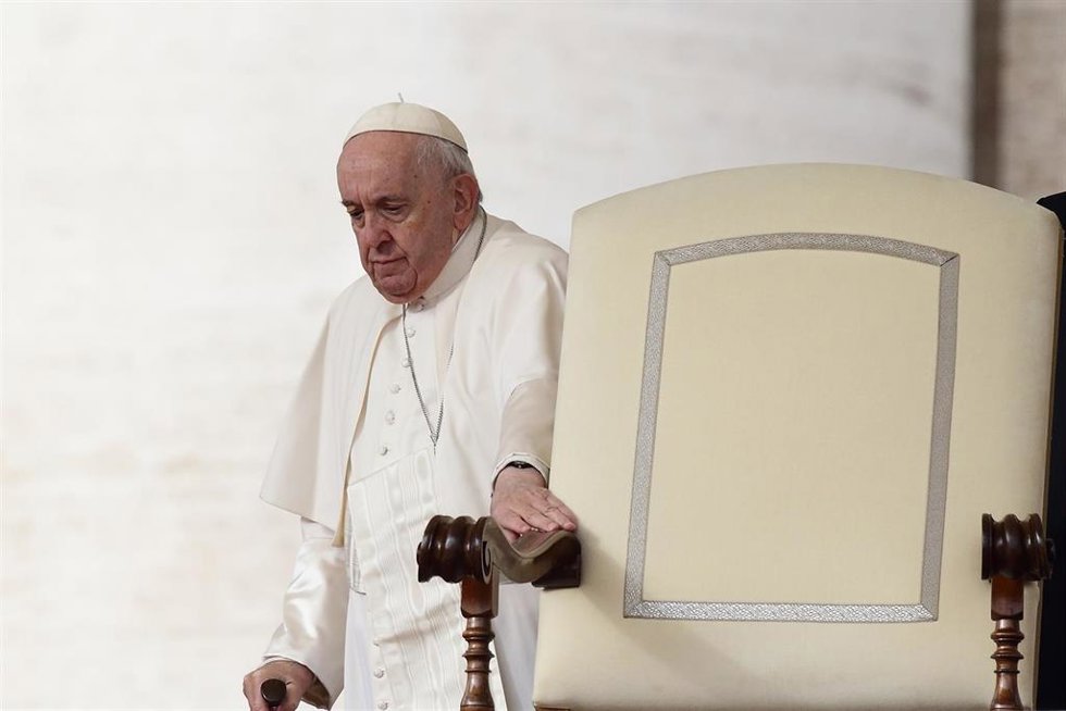 El Papa en una de las audiencias generales