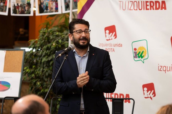 Jorge Rodríguez, coordinador provincial de IU en Cádiz.