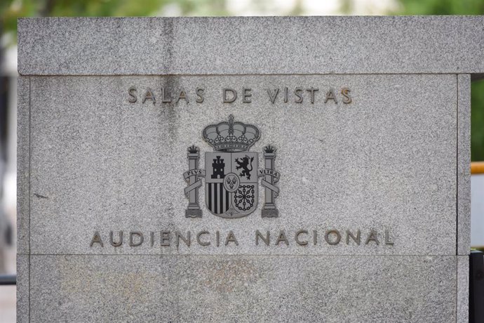 Archivo - Arquivo - Fachada da Audiencia Nacional, a 14 de xuño de 2022, en Madrid (España).