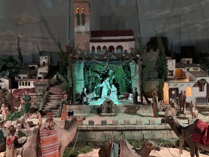 Belén inspirado en los hermanos de la Vera Cruz de Alcalá del Río.