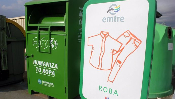 L'EMTRE recupera 91 tones de roba en la xarxa d'ecoparcs fixos de l'rea Metropolitana de Valncia
