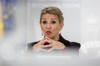 Yolanda Díaz llama a verdes y progresistas a aliarse en el ámbito europeo desde un nuevo "sujeto político" transversal