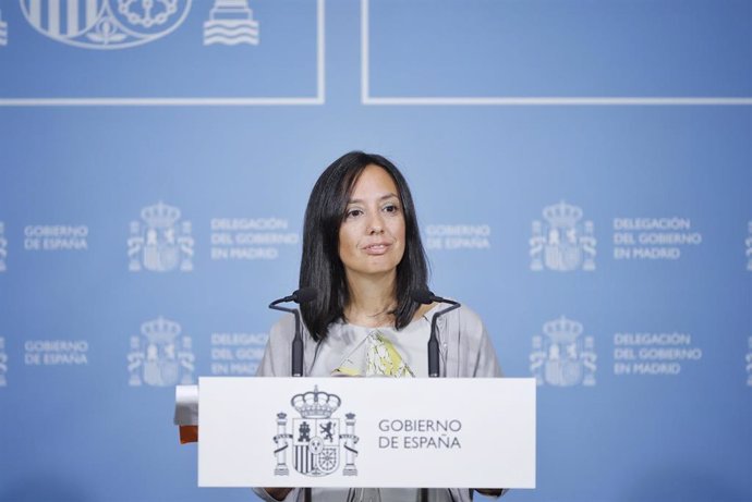 Archivo - La delegada del Gobierno en Madrid, Mercedes González.