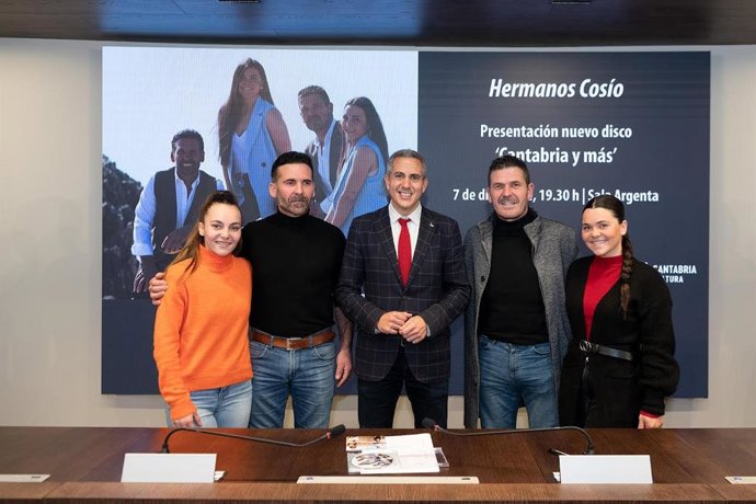 Presentación del concierto de los hermanos Cosío