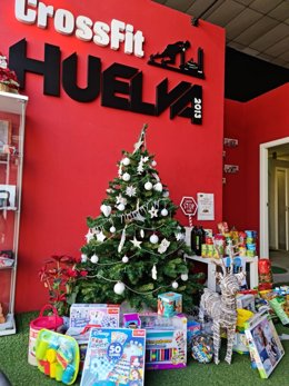 Archivo - Imagen de archvio de uno de los puntos de recogida de juguetes el año pasado.