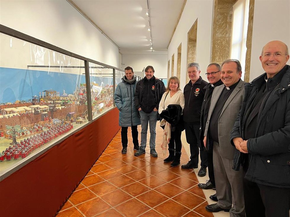Inauguración de la exposición de belenes de Santo Domingo