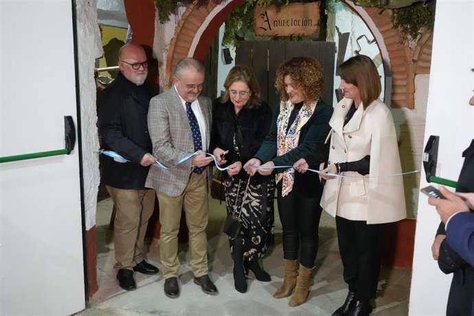 Inauguración del Belén Viviente de Beas (Huelva).