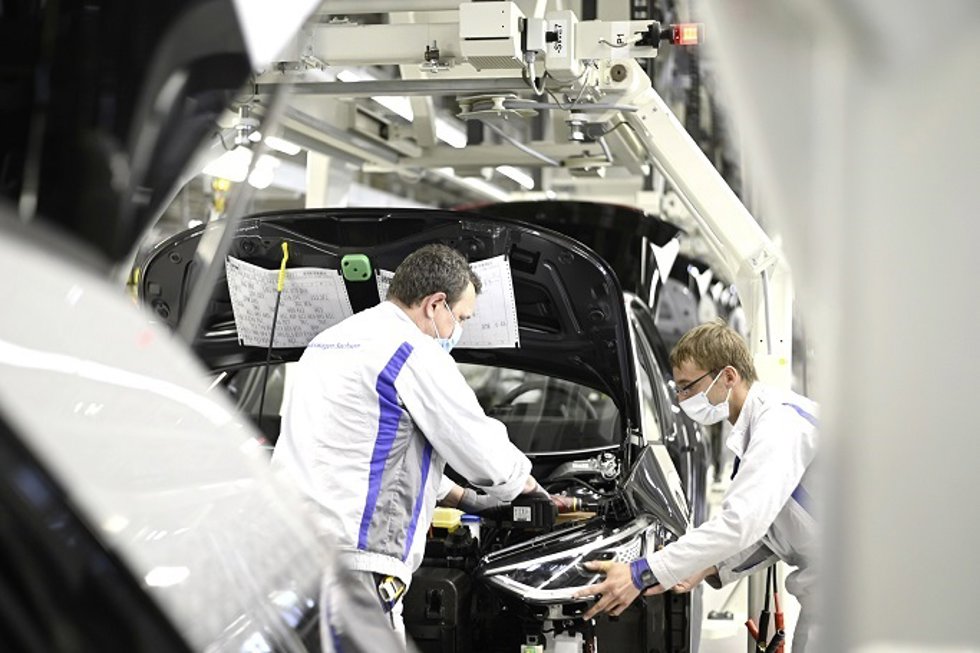 Archivo - Fábrica alemana de Volkswagen