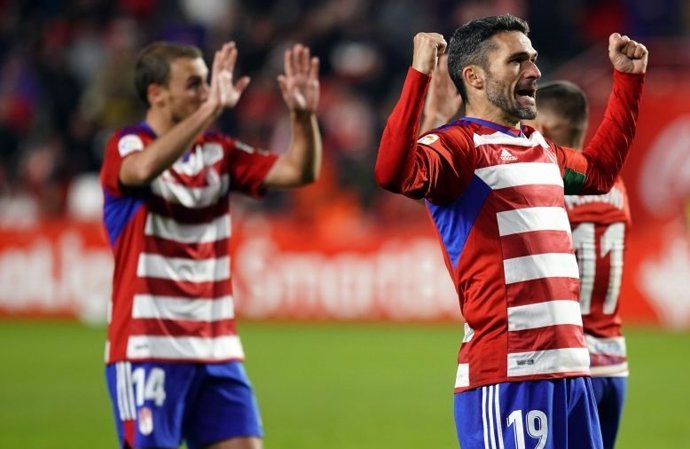 El jugador del Granada Jorge Molina