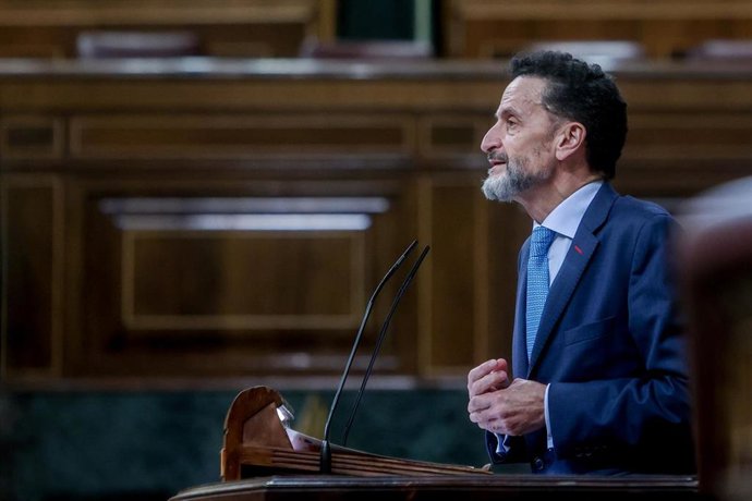 El vicesecretario general de Ciudadanos y portavoz en el Congreso, Edmundo Bal, en una sesión plenaria en el Congreso de los Diputados, a 29 de noviembre de 2022, en Madrid (España).