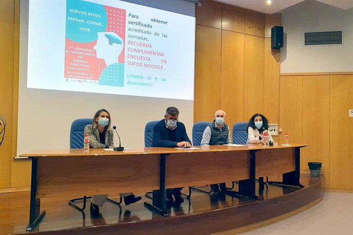 Clausura de las XI Jornadas de Intercambio de Buenas Prácticas de las áreas de salud Torrelavega-Reinosa, celebradas en Valdecilla