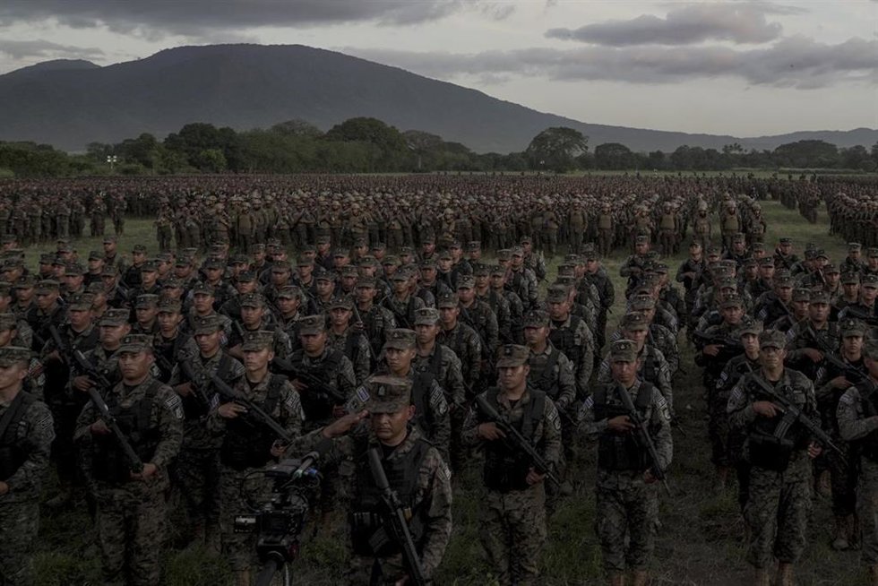 Imagen de archivo del Ejército salvadoreño 