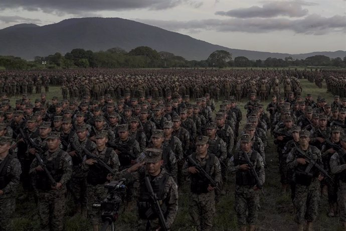 Imagen de archivo del Ejército salvadoreño 
