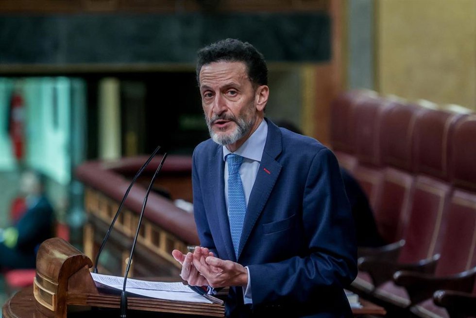 El vicesecretario general de Ciudadanos y portavoz en el Congreso, Edmundo Bal, en una sesión plenaria en el Congreso de los Diputados, a 29 de noviembre de 2022, en Madrid (España).