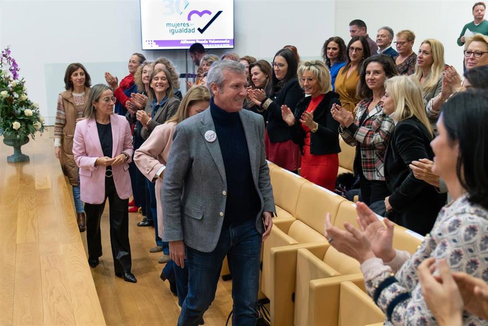 O Presidente Da Xunta Asiste Ao Acto De Clausura Do Xxx Aniversario Y Asamblea De La Asociación Nacional De Mujeres En Igualdad