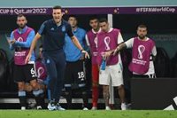 Scaloni: "Cuando termina el partido y veo el festejo, es una inyección única"