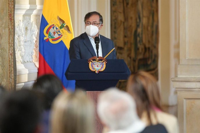 El presidente de Colombia, Gustavo Petro