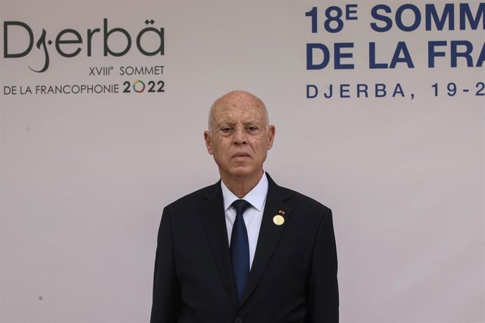 El presidente de Túnez, Kais Saied 