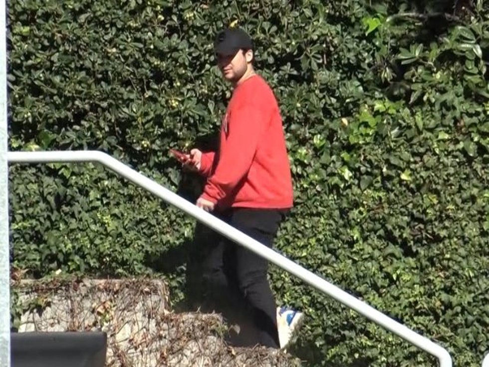 Frolán llegando a casa
