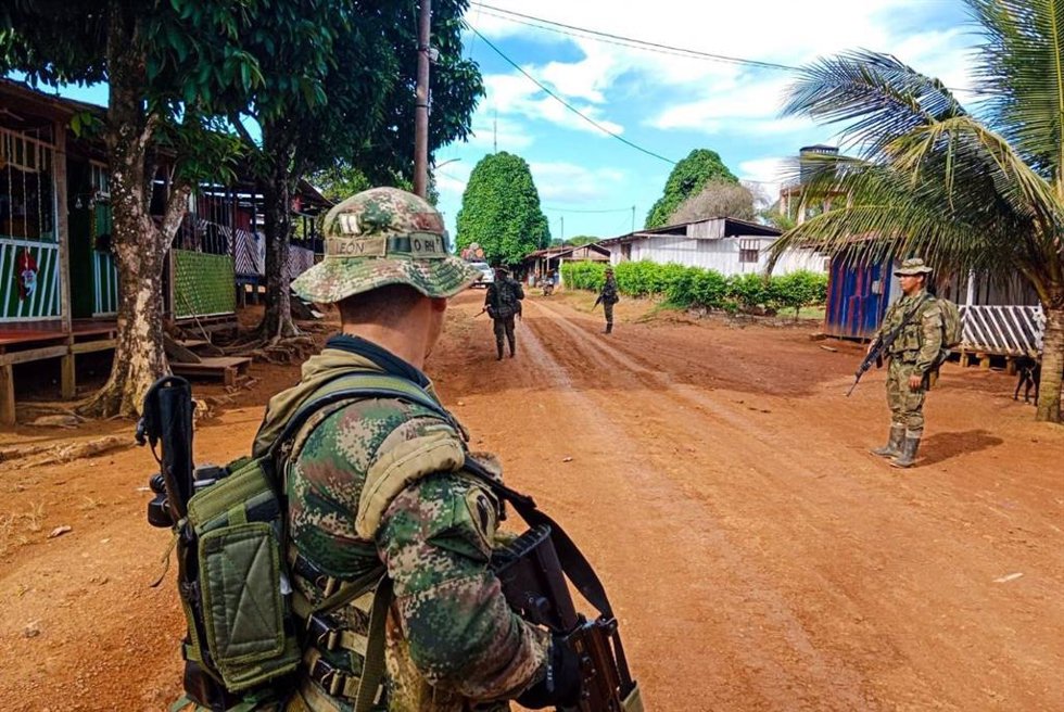 Militares del Ejército de Colombia