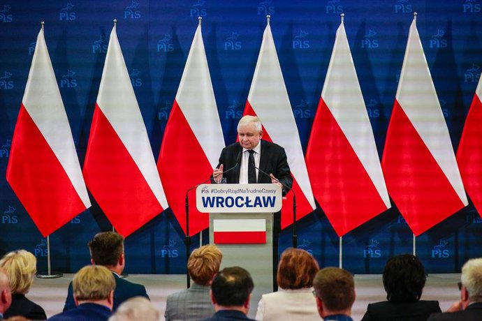 Archivo - El líder del gobernante partido Ley y Justicia (PiS), Jaroslaw Kaczynski