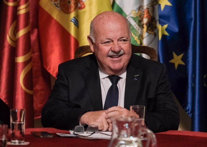 El presidente del Parlamento de Andalucía, Jesús Aguirre.