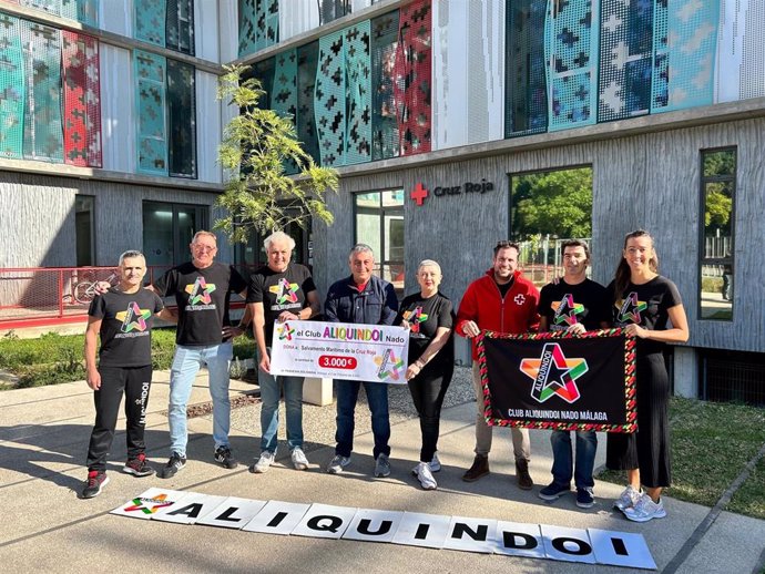 Nota Cruz Roja Málaga / Acto De Entrega Recaudación Evento Solidario Aliquindoi