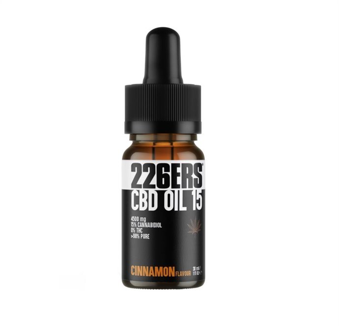 226Ers Presenta Su Aceite Antiinflamatorio CBD Oil 15 Para Acelerar La Recuperación Del Deportista.