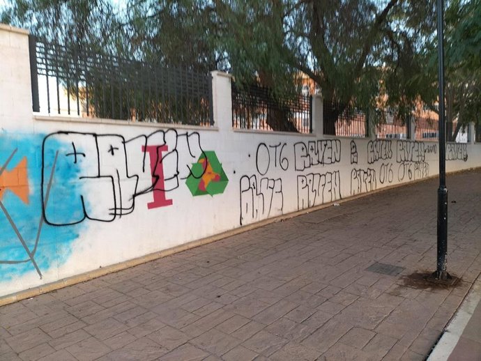 Grafitis en Alhaurín de la Torre
