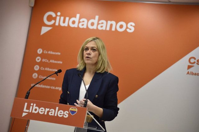 La coordinadora regional de Ciudadanos en Castilla-La Mancha, Carmen Picazo.