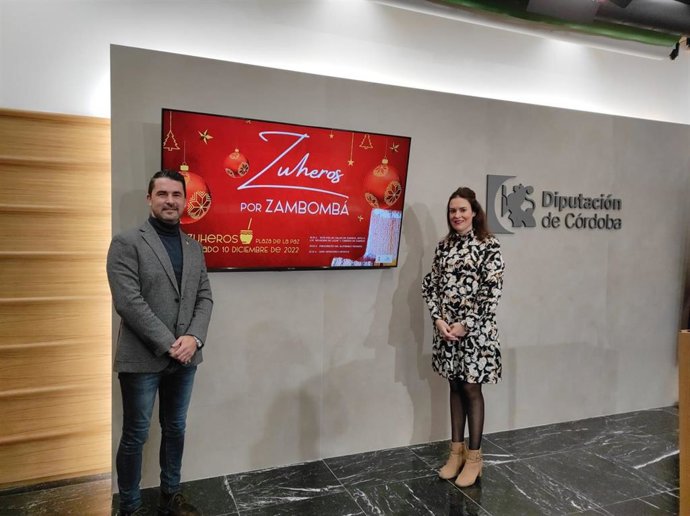 La vicepresidenta del Patronato Provincial de Turismo, Inmaculada Silas, en la presentación de 'Zuheros por Zambombá'.