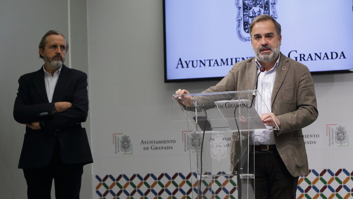 Jacobo Calvo, en rueda de prensa