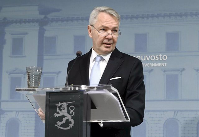 El ministro de Exteriores finlandés, Pekka Haavisto.