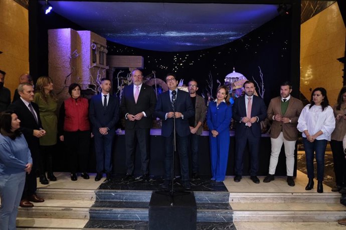 Inauguración del Belén del Cabildo de Tenerife