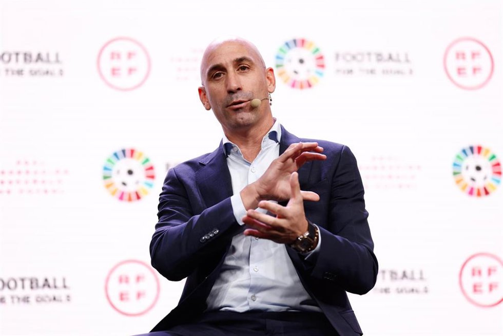 Luis Rubiales, President of Spanish Football Federation RFEF