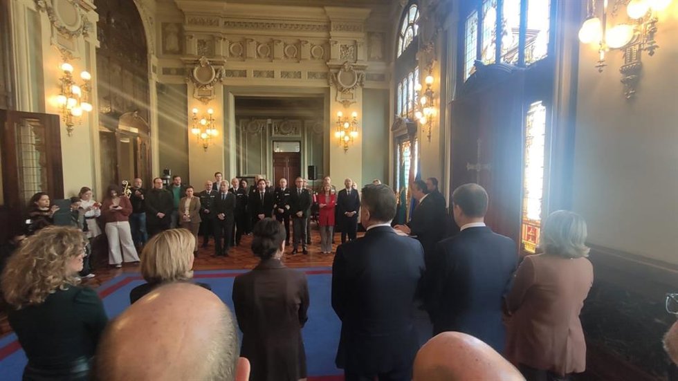 Acto institucional del Día de la Constitución en la Junta General