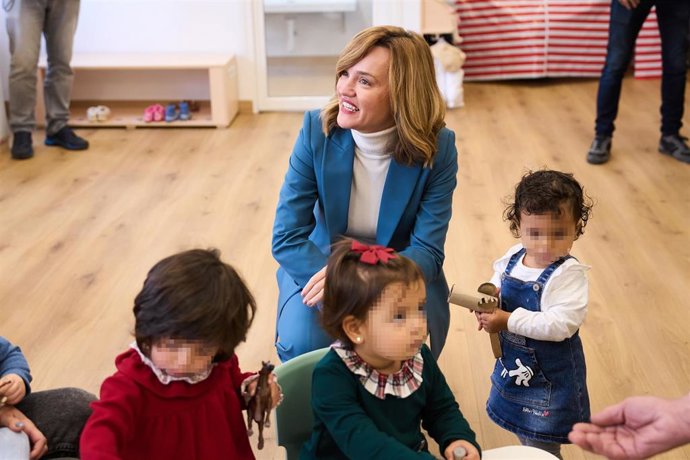 La ministra de Educación, Pilar Alegría,