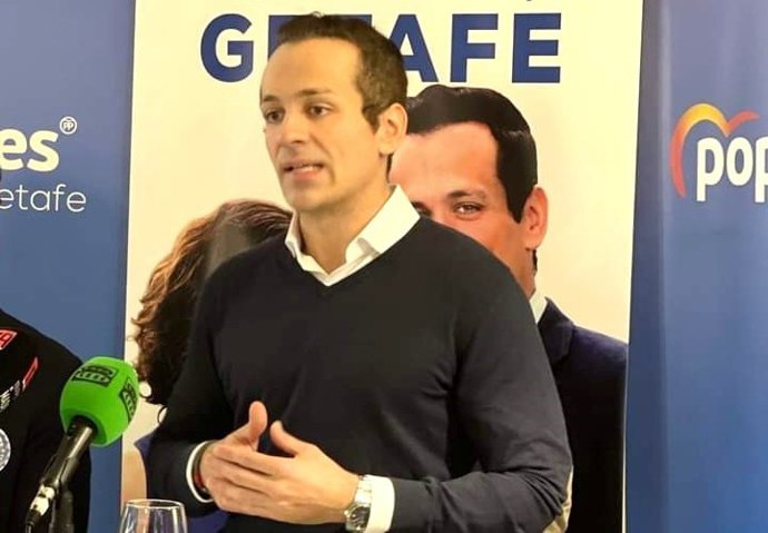 El concejal del PP de Getafe y candidato a la Alcaldía, Antonio José Mesa.