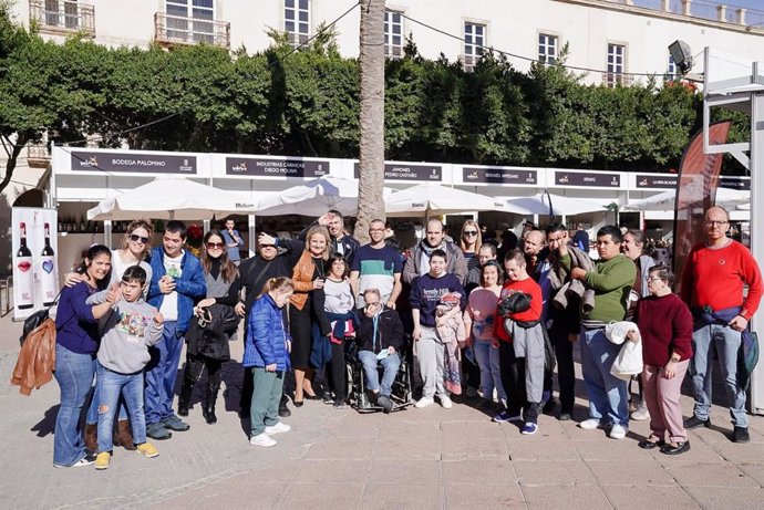 Visita de Asalsido a la Feria de 'Sabores de Almería'