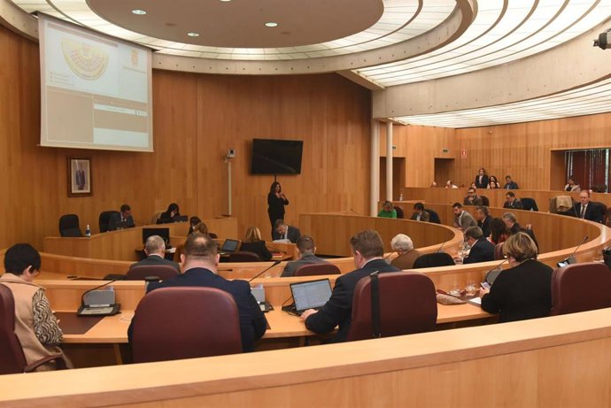Pleno de la Diputación de Granada.