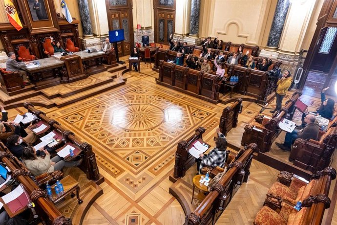 Pleno municipal de A Coruña