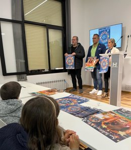Presentación de la programación navideña de San Bartolomé de la Torre en Diputación.