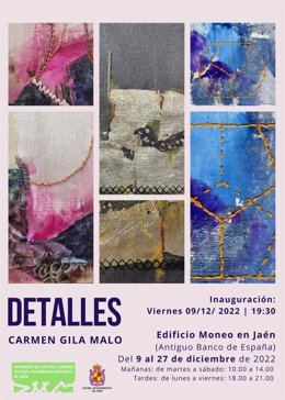 Cartel anunciador de la muestra