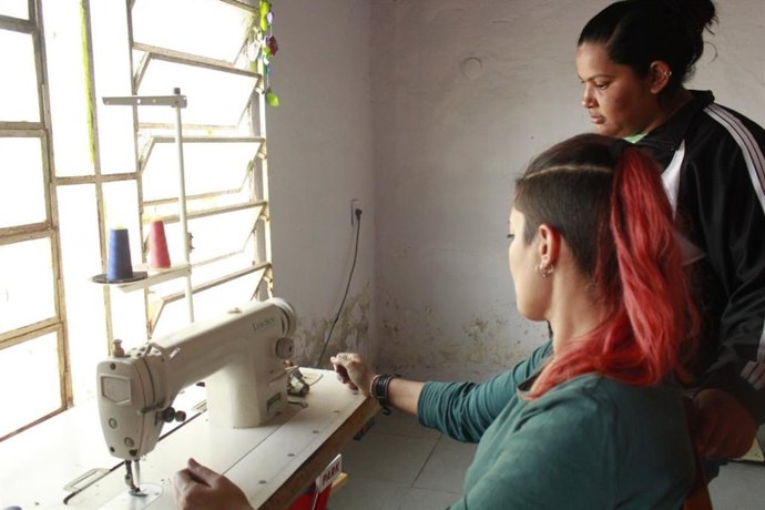 Imagen del voluntariado el Paraguay.